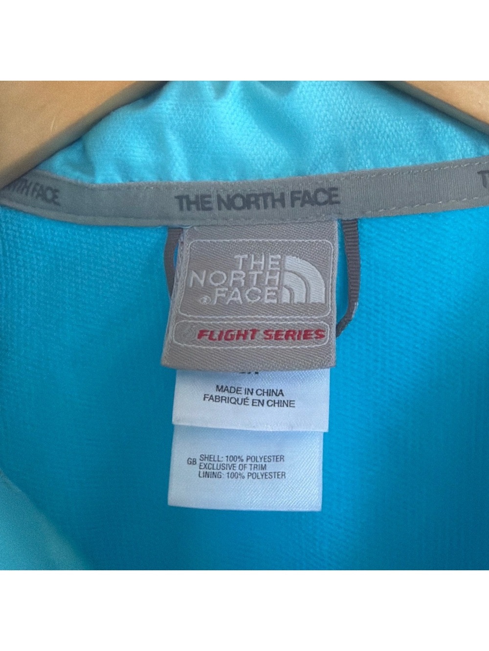 The North Face Women's Light Blue Windbreaker Jacket - Picture 11 of 11